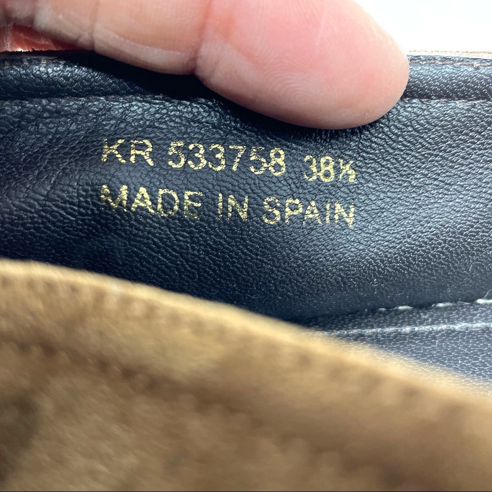 SAINT LAURENT brown suede espadrilles, 38.5 - Picture 11 of 13